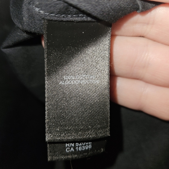 Claiborne Mens Black Modern Fit Dress Shirt Size Xl - Picture 12 of 13